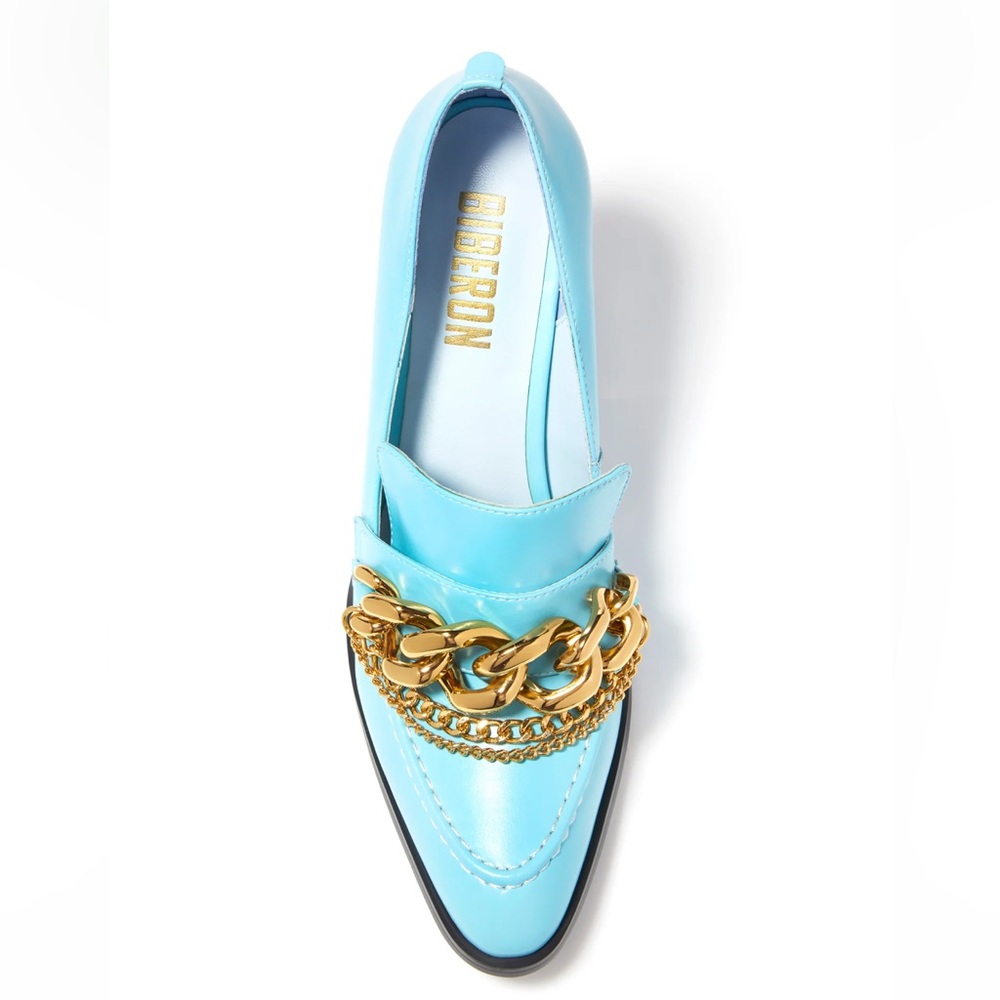 BIBERON Teal 4 inch heels size 9.5 - Picture 3 of 10
